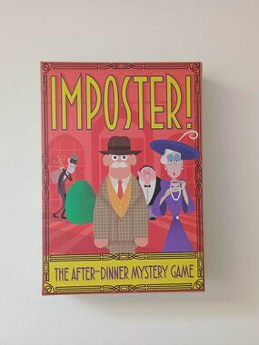 Imposter! The After-Dinner Mystery Game | Complete with Sealed Cards